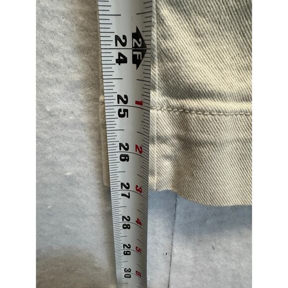 Loft Made and Loved Cream Jeans High Waist Slim WIDE LEG 29/8 Lagenlook Gorp - Picture 7 of 11